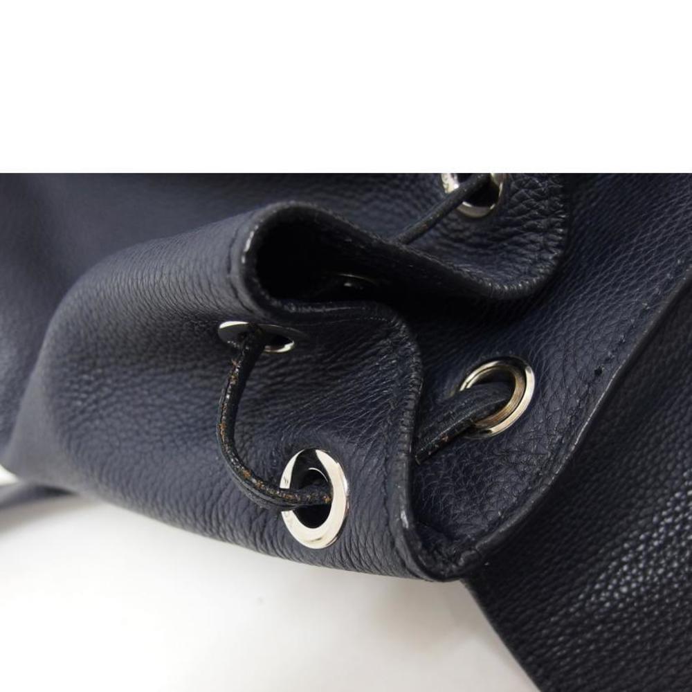 Prada Leather Backpack Blue - Picture 9 of 10